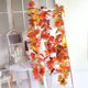 thumbnail image 3 of Juego de 2 guirnaldas de hojas de arce artificiales, decoraciones de otoño para decoración navideña interior y exterior (viene con 4 ganchos adhesivos) esquí esquí Gafas de esquí, 3 of 5