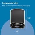 thumbnail image 2 of Tapis de Souris et Repose-Poignet Gel Wave - Noir, Moyen (K62413WW), 2 of 4