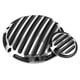 thumbnail image 2 of Cubierta lateral de embrague para motocicleta Derby, tapa de sincronización del motor, chapado en negro, apto para Touring FLD FXD XL883 XL1200 96-13 Jadeshay  A, 2 of 8