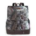 thumbnail image 1 of Disketp Cat Astronaut In Space Mochila de Cuero para Mujer, Bolso de Espalda Antirrobo con Estilo para Viaje, Trabajo y Uso Diario, 1 of 4