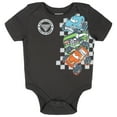 thumbnail image 5 of Monster Jam Grave Digger El Toro Loco Megalodon 5 Pack Bodysuits Newborn to Infant, 5 of 5