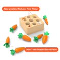 thumbnail image 4 of Rompecabezas de madera Montessori Toys para clasificar formas de desarrollo, 4 of 8