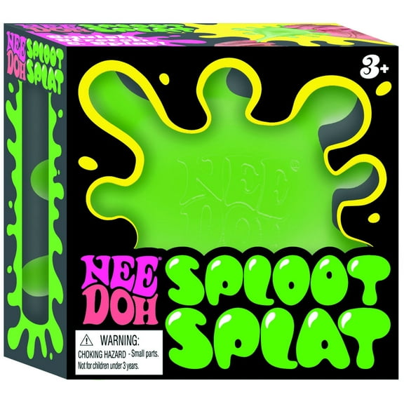 NeeDoh Sploot Splat GREEN Stress Ball