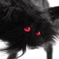 thumbnail image 2 of Black Realistic Bendable Plush Spider Toys Scary Home Decorations Party Favor, 90CM Large, 2 of 4
