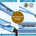 thumbnail image 2 of Duomishu Hair Straightener LED Flat Iron and Curler Kit Curling Iron Wand Infrared, 2 of 9