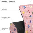 thumbnail image 4 of Yayeee Faucet Mat for Kitchen Sink 14.7" Diatomite Long Splash Guard Pad, Pink Plaid Fruit Pattern, 4 of 7