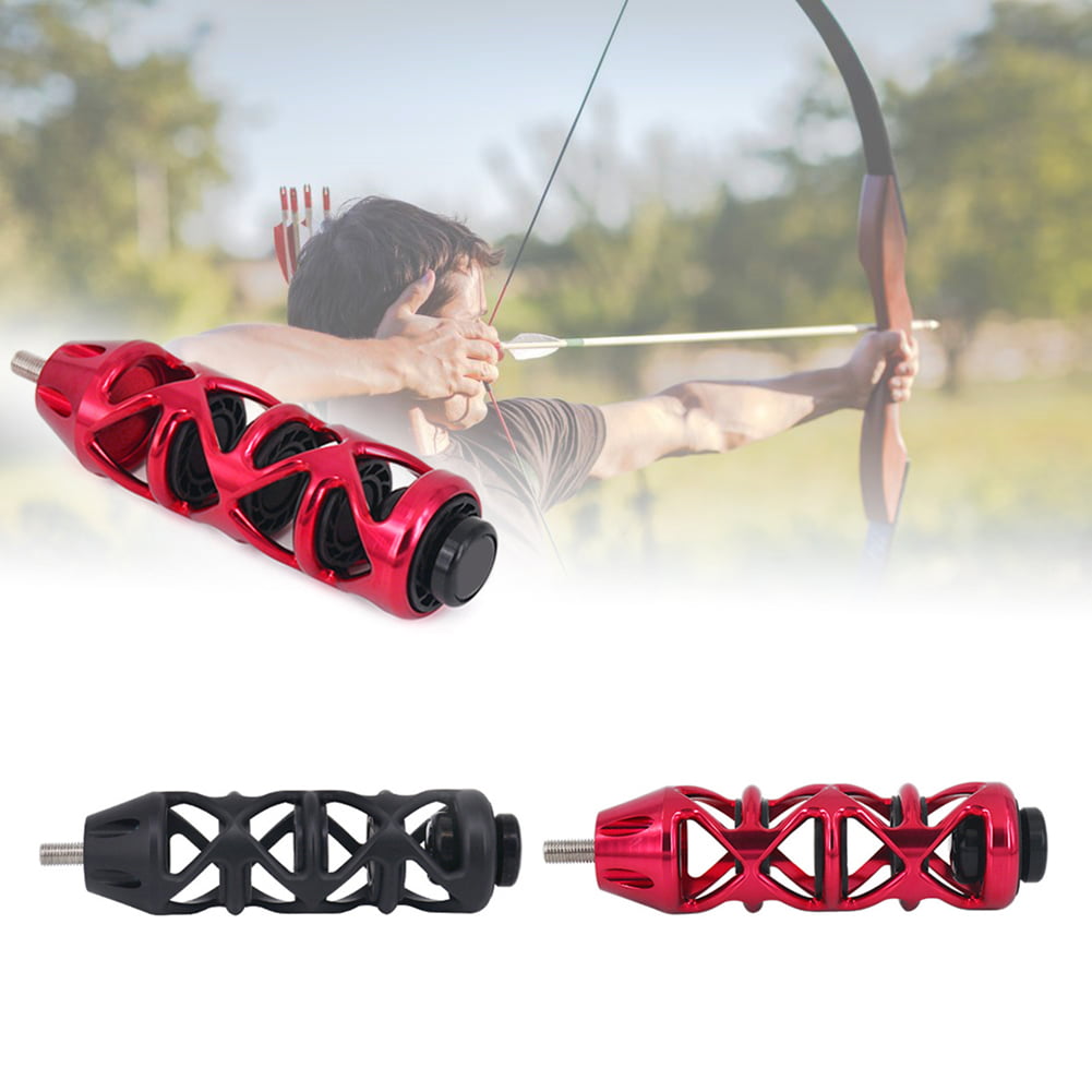 Perfeclan Archery/Recurve Compound Bow Stabilizer Aluminum Alloy Noise Silencer Vibration Dampener Shock Absorbing Noise Reduction Outdoors
