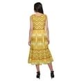 thumbnail image 3 of Moomaya Printed Cotton Long Dress For Womens Sleeveless Tiered Casual Summer Tunic, 3 of 6