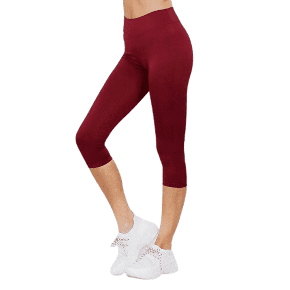 Active Basic USA Workout Mid-Rise Performance Capri Leggings, Women's
