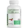 thumbnail image 4 of Bronson Tart Cherry Extract Capsules with Celery Seed Powerful Uric Acid Cleanse Joint Support & Muscle Recovery, 60 Capsules, 4 of 5