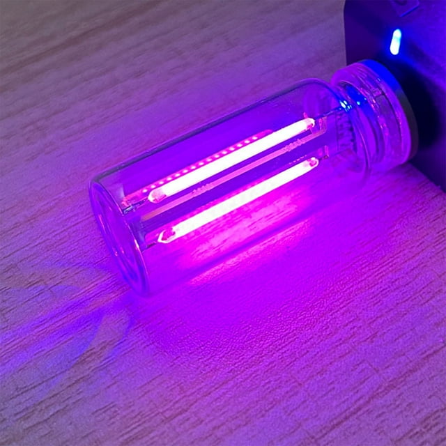 USB LED Night Light with Touch Control – Mini Glass Bottle Design for Bedside Car Interior Decoration 5 V 1 A or 2 A Input