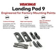 thumbnail image 2 of YAKIMA Landing Pad, Fixed Point Roof Mount, 03-11 Honda Element, Set of 2, 2 of 6