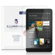 iLLumiShield Tablet Screen Protector w Anti-Bubble/Print 3x for Dell Venue 7