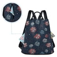 thumbnail image 7 of FORMRS Women's Travel Backpack Purse Anti-Theft Hidden Pockets Casual Shoulder Bag, Starry Fireworks Pattern, 7 of 7