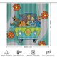 thumbnail image 2 of Juego de 4 cortinas de ducha de Scooby Doo con alfombrillas antideslizantes, tapa de inodoro y alfombrilla de baño, cortina de ducha impermeable con decoración de dibujos animados para baño con 12, 2 of 8