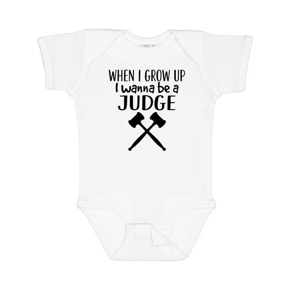 Inktastic Future Judge Gavel Job Boys or Girls Baby Bodysuit