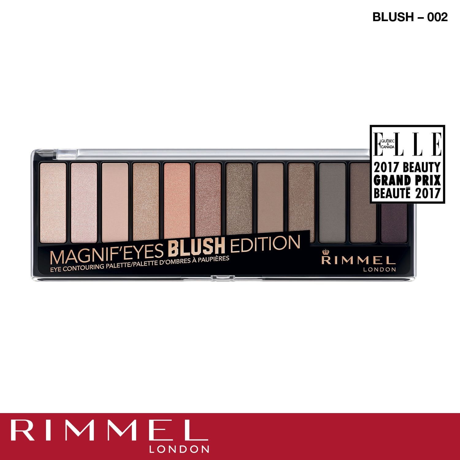 Palette d'ombres à paupières Magnif'Eyes de Rimmel London