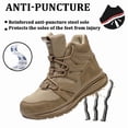 thumbnail image 5 of AUXDIQ Safety Trainers Men Women Steel Toe Cap Work Shoes Comfy Construction Industrial Sneakers, 5 of 6