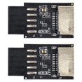 thumbnail image 1 of 2X Placa Base USB2.0 9Pines Una TIPO-C A-KEY Convertidor de Conector Frontal USB3.2 TIPO-E Adaptador de Encabezado de Interfaz Tarjeta Extensora, 1 of 7