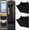 2, variant on Wall Mount RV Shoe Rack 2 Pack, Black, 10.8 x 10.4 x 6.29 inches, Holds 1 Pair Shoes Each, Over the Door Shoe Organizer for RV, Dormitory, Apartment, Living Room