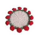 thumbnail image 4 of DOLITY Dessous de Verre en Crochet Compact pour Comptoir Café Rouge, 4 of 9