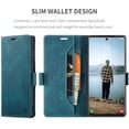 thumbnail image 3 of Wallet Case for Samsung Galaxy S22 Ultra,Magnetic Protect PU Leather Flip Case with Card Holders RFID Blocking Kickstand Shockproof Protection Case for Samsung Galaxy S22 Ultra (Blue), 3 of 16