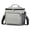 Gray, variant on Large Capacity Picnic Bag Insulated Lunch Box, Men's Reusable Lunch Bag 10L Insulated Lunch Bag With Adjustable Shoulder Strap for Adult Work/school/outdoor Activities,Black 1