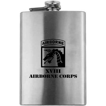 

Army XVIII Airborne Corps Subdued 8oz. Flask