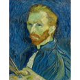 thumbnail image 3 of Van Gogh, Vincent 19x24 Black Modern Framed Museum Art Print Titled - Self-Portrait, 1889, 3 of 5