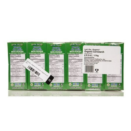 Lets Do…Organic Cornstarch Organic-6 x 6 oz Lets Do…Organic Cornstarch Organic-6 x 6 oz