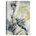 thumbnail image 4 of Fine Art Canvas Lady Liberty Light Statue by Studio Arts Canvas Art Print, 4 of 4