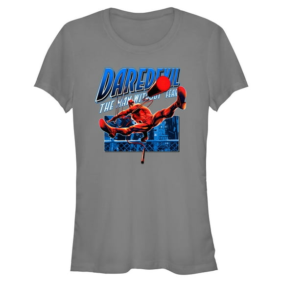Juniors Marvel: Daredevil Artistic Daredevil Comic Pose T Shirt