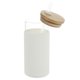 thumbnail image 1 of 1Pc Water Tumbler With Straw Designed For Friends Occasions Made Of Glass With Bamboo Lid Measuring 7.5X7.5X17.5cm 1Set, 1 of 3