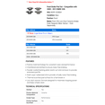 thumbnail image 2 of Front Brake Pad Set - Compatible with 2008 - 2013 BMW 328i 2009 2010 2011 2012, 2 of 2