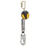 MSA 10157831 Workman Mini Personal Fall Limiter, Single-Leg, AL36C Aluminum Snap Hook, CSA, 6' Length