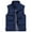 Dark Blue Tops for Men, variant on IYTR Men's Lightweight Outdoor Vest Quick Dry Breathable Summer Multi Pockets Travel Vest Waistcoat Khaki XXXL