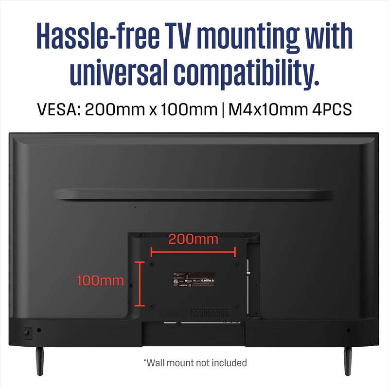 Westinghouse 40" Smart TV, 1080p FHD Xumo TV with Voice Remote, Wifi, Bluetooth, Dolby Sound display and camera view
