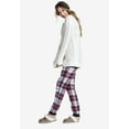 thumbnail image 6 of Ellos Women's Plaid Flannel Sleep Pants Pajama Bottoms, 6 of 6