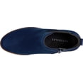 thumbnail image 4 of Women's Aerosoles Brandi Wedge Bootie Navy Microsuede 7 M, 4 of 5