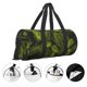 thumbnail image 3 of Easygdp Tropical Palm Leaves Fern Leaf Bolsa de Viaje, Bolsa de Mano, Bolsa de Gimnasio, Bolsa de Equipaje para Viaje, 3 of 6