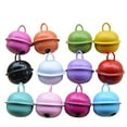 thumbnail image 2 of FRCOLOR Colorful Metal Jingle Bells for DIY Crafts with Crisp Loud Sound Assorted Color 22mm, 2 of 10