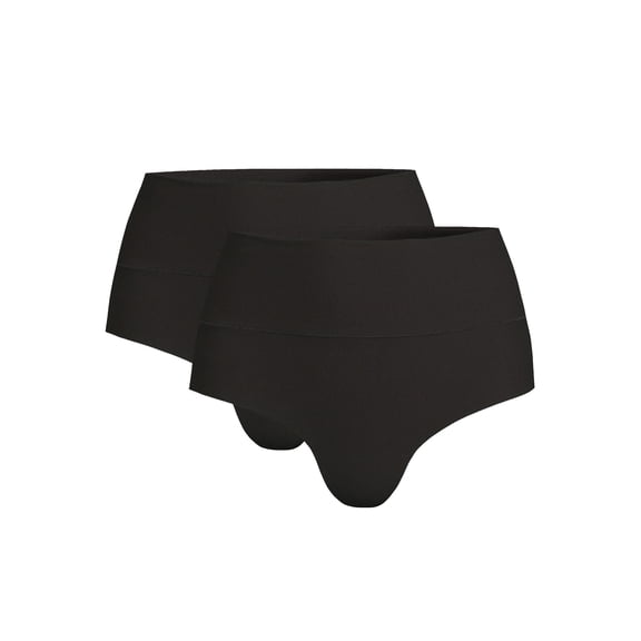Sofia Intimates by Sofia Vergara Women's Smoothing Hipster Panties, 2-Pack