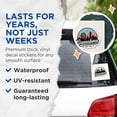 thumbnail image 3 of (2 Pack) Greensboro Stickers - North Carolina Travel - Gate City - 5" On Longest Side - Sticks to Smooth Flat Surfaces - Made in USA - BMCS18306, 3 of 7