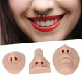 thumbnail image 1 of 3D Silicone Nose Model Set Soft Simulation Practice Nose Model for Nasal Procedures Teaching Exercise, 1 of 7