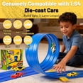 thumbnail image 3 of Pista de Carreras Flexible Jyyuehai de 6 metros y 3 Carriles para Niños con Ventosas, 3 of 7
