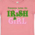 thumbnail image 4 of Inktastic Loves An Irish Girl Girls Baby T-Shirt, 4 of 5