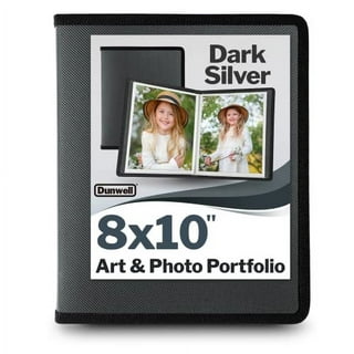 11X17 Portfolio Folder for Artwork - (Black) Large Art Portfolio Folder  with 24 Plastic Sleeves, Presentation Folder or Art Portfolio Binder for  Photography, Keepsake Portfolio for Kids Art