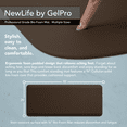 thumbnail image 3 of GelPro Professional Grade Anti-Fatigue Kitchen & Office Comfort Mat with Non-Slip Bottom, 20x48, Earth, 3 of 4
