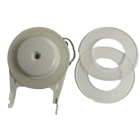 NuFlush 3.5-Inch Toilet Flapper Replacement with 2 Extra Silicone Seals