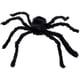 thumbnail image 1 of Araña peluda, tamaño máx. 75 cm, negro, flexible, felpa, decoración, juguetes, Halloween, carnaval, fiesta temática Ormromra MZQ-1001, 1 of 8